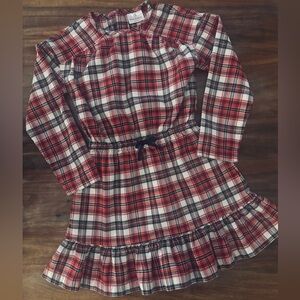 Hanna Andersson Woven Plaid Dress in Hanna Red / Size 130 (8)